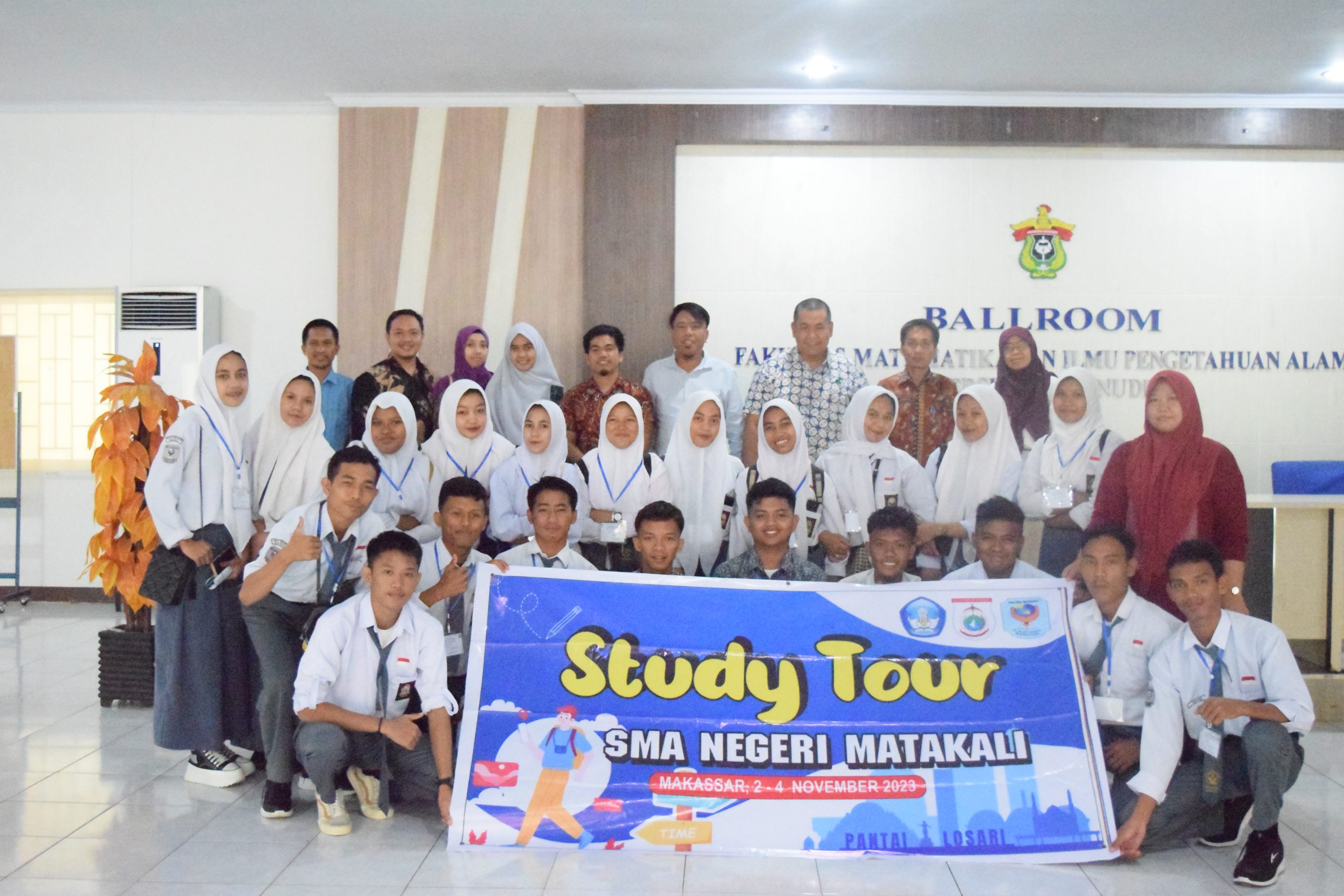 FMIPA Unhas Terima Kunjungan dari SMA Negeri Matakali Kab. Polewali Mandar.
