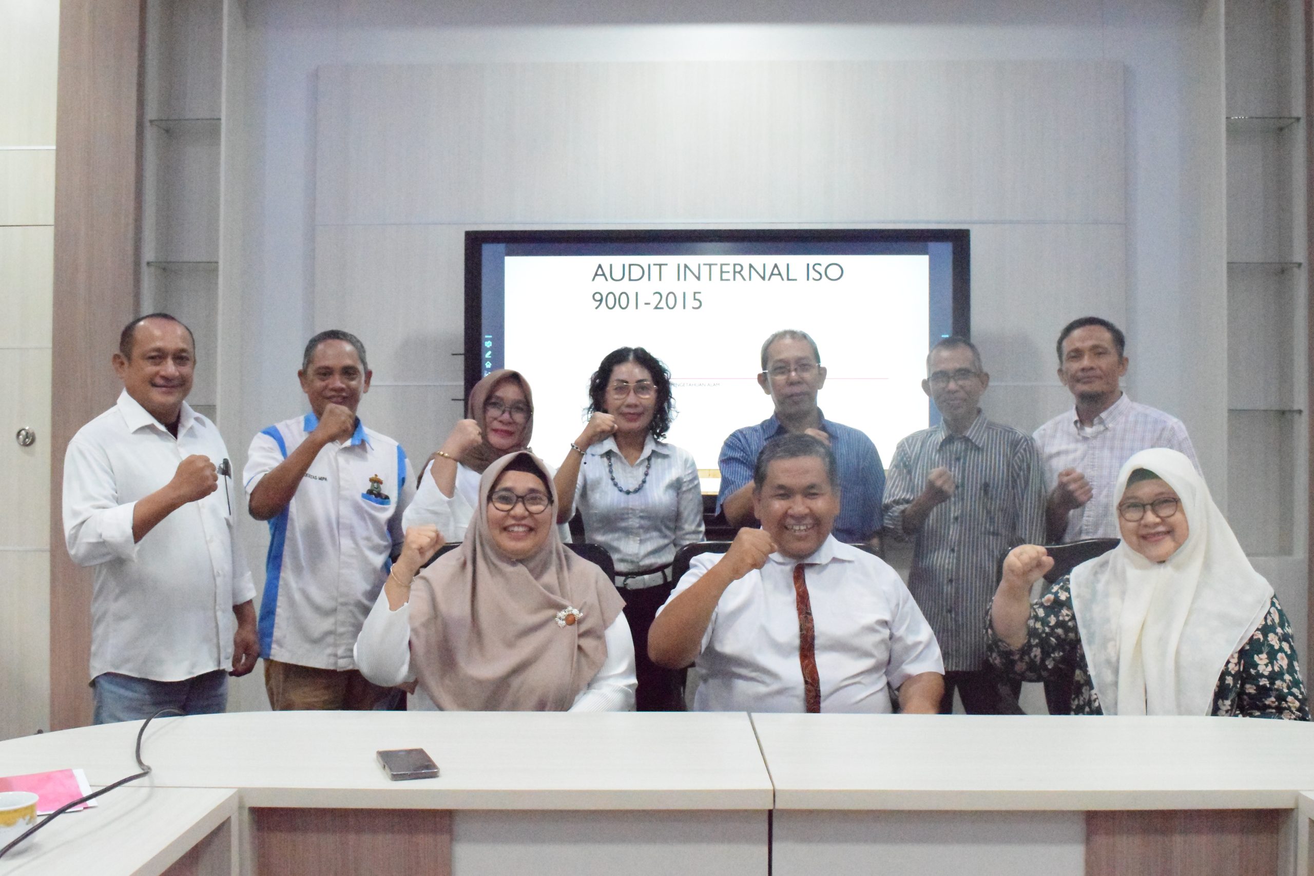 Fakultas MIPA Unhas Jalani Audit Mutu Internal ISO 9001:2015