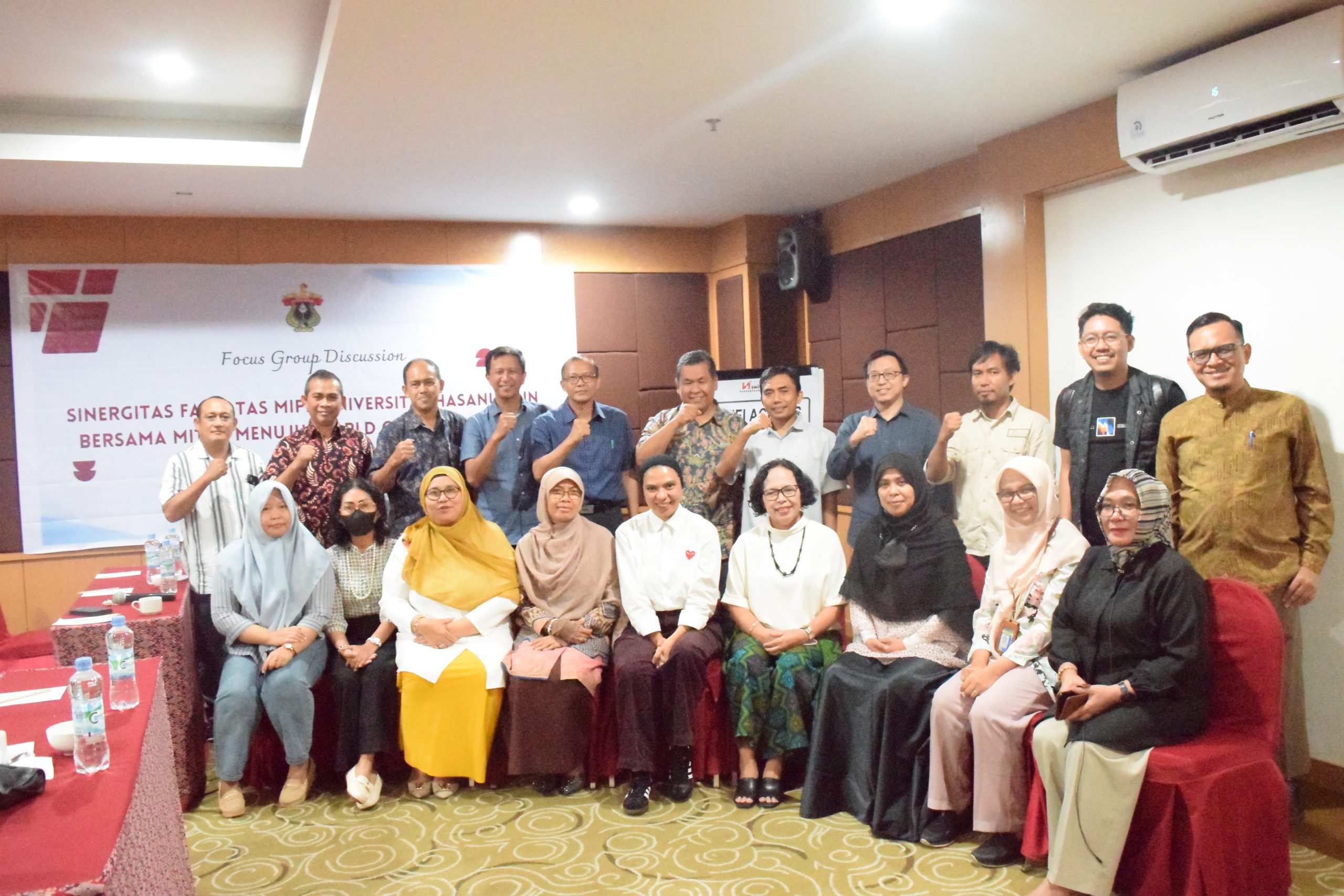 FMIPA UNHAS Gelar FGD Bersama Para Mitra Kerjasama