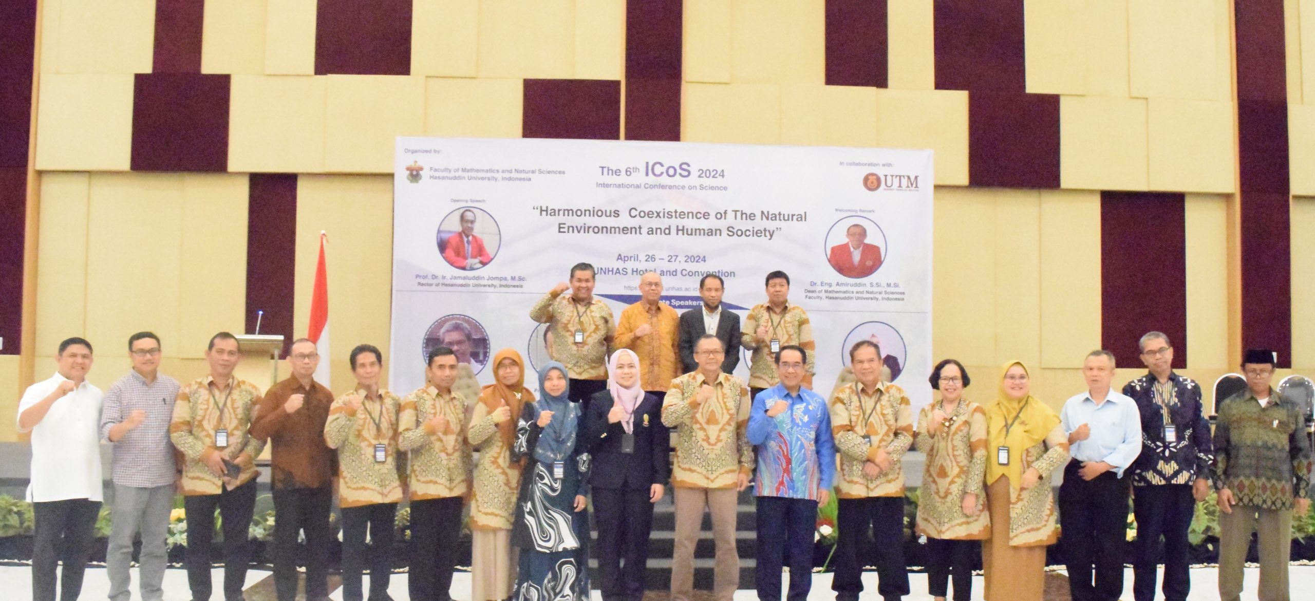 FMIPA UNHAS Gelar 6th International Conference on Science