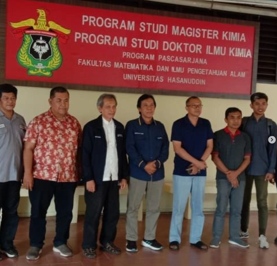 Kunjungan Tim On Mipa Nasional dalam rangka Unhas sebagai tuan rumah seleksi On Mipa 2024