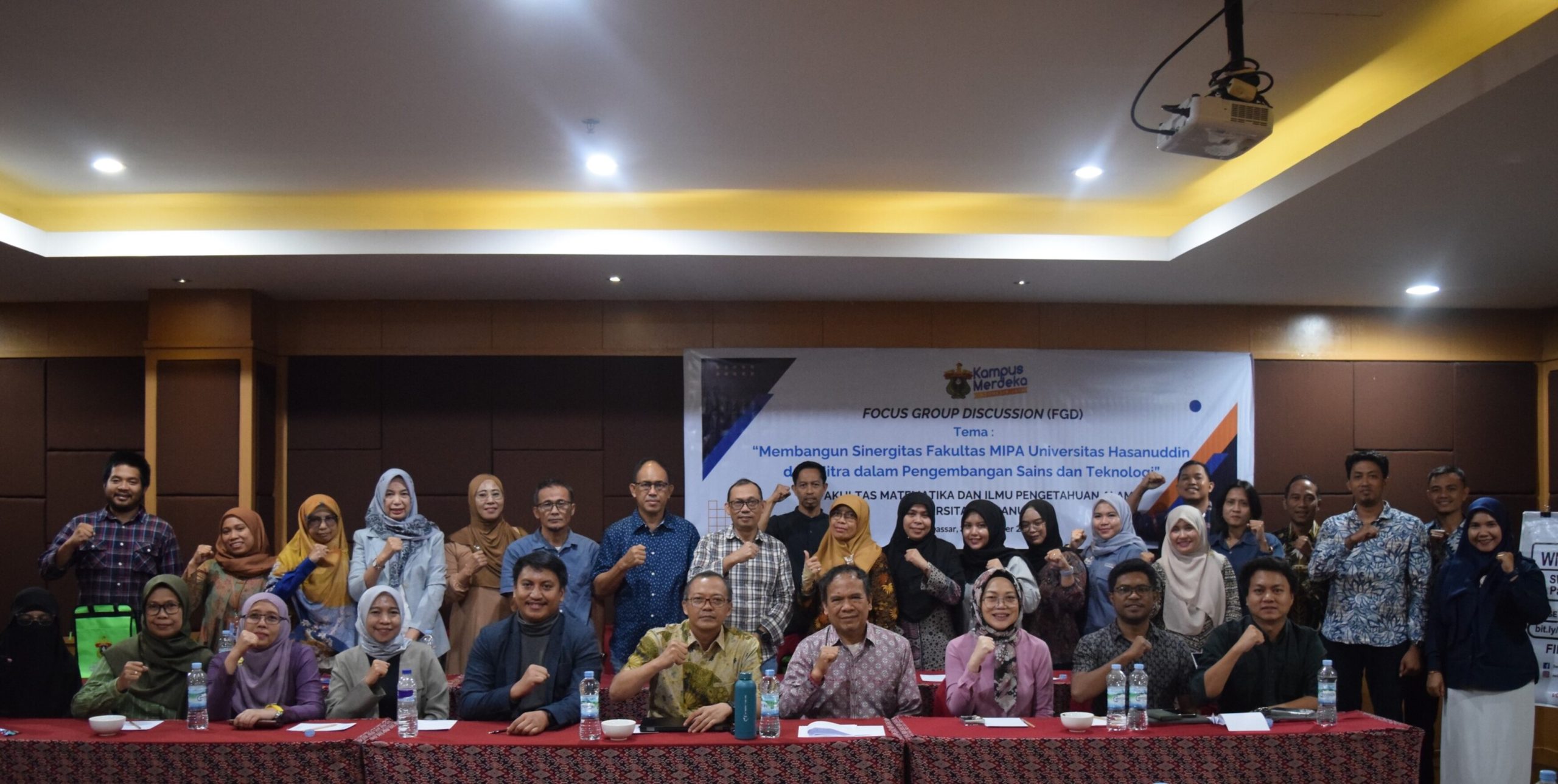 FMIPA UNHAS Gelar FGD Bersama Mitra, Perkuat Sinergi dalam Pengembangan Sains dan Teknologi