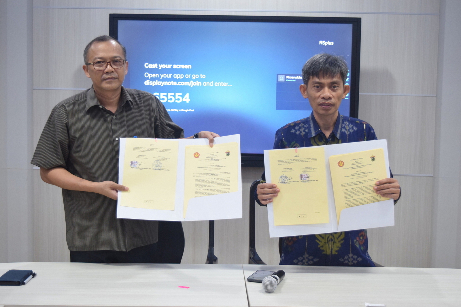 Penjajakan Kerjasama FMIPA Unhas dengan FT Untad, Bahas Penelitian dan Kurikulum.