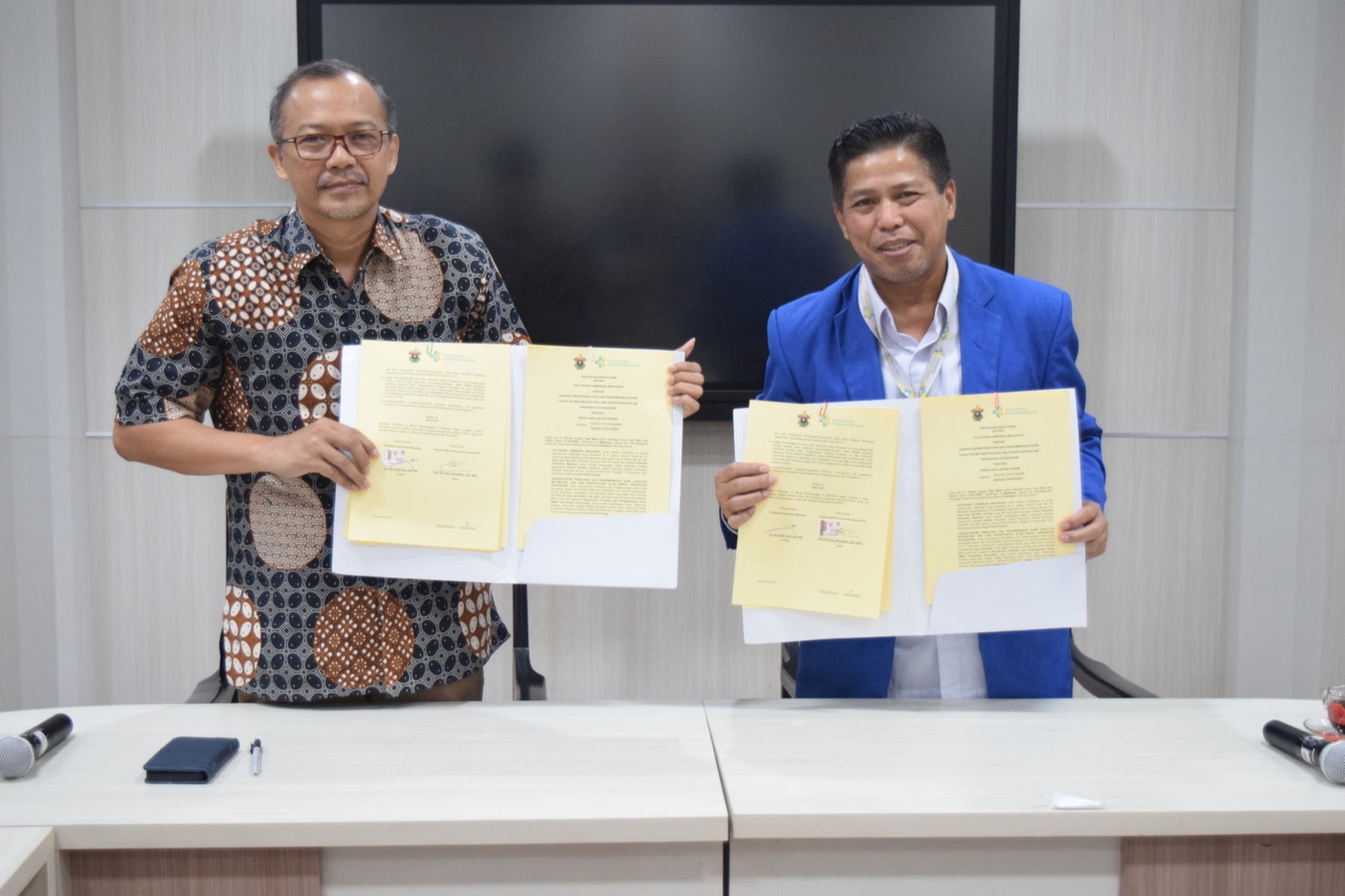 Jalin Kerjasama, FMIPA Unhas Lakukan Penandatanganan Kerjasama dengan Poltekkes Makassar