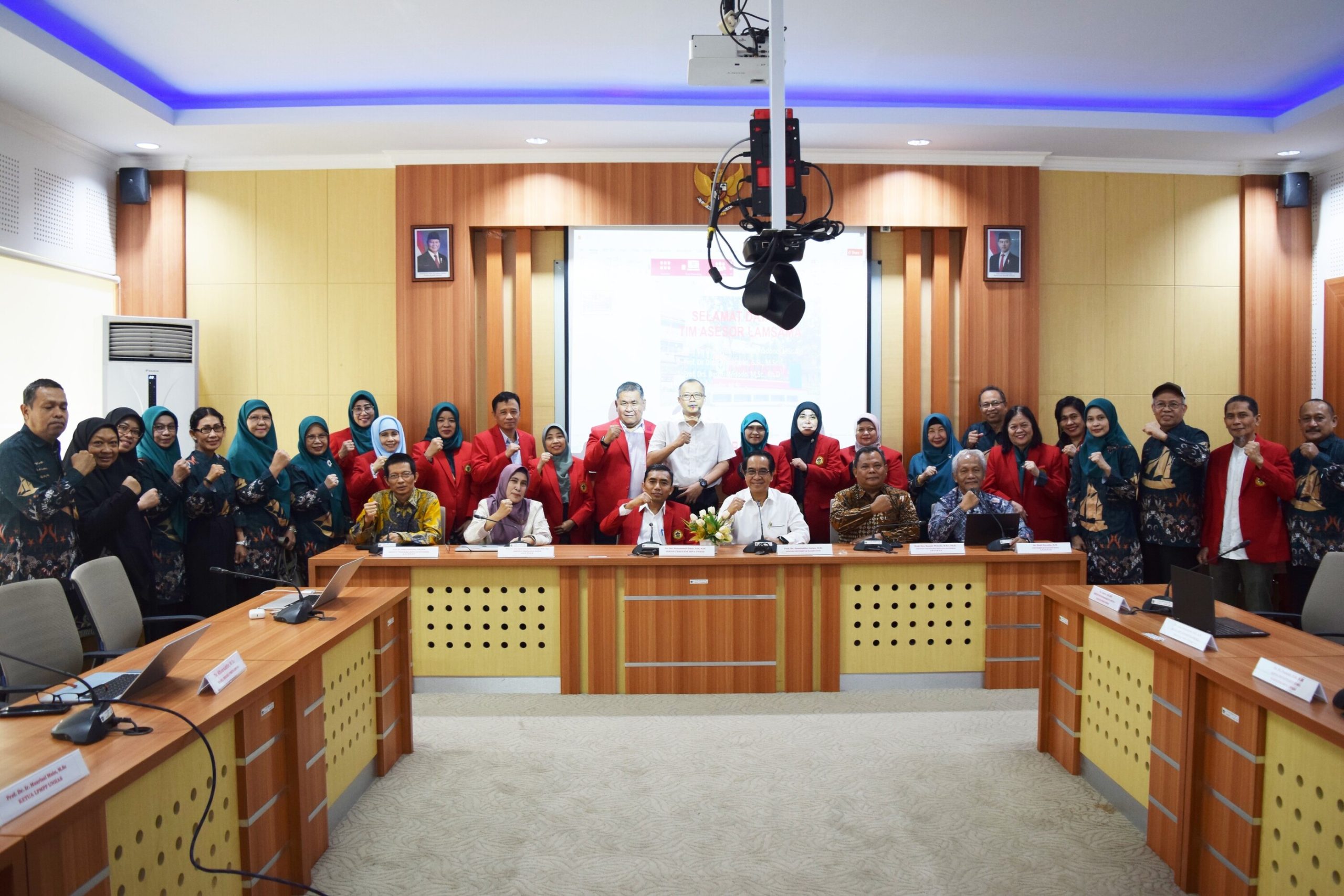 Asesmen Lapangan LAMSAMA Prodi S3 Kimia dan S2 Statistika FMIPA Unhas