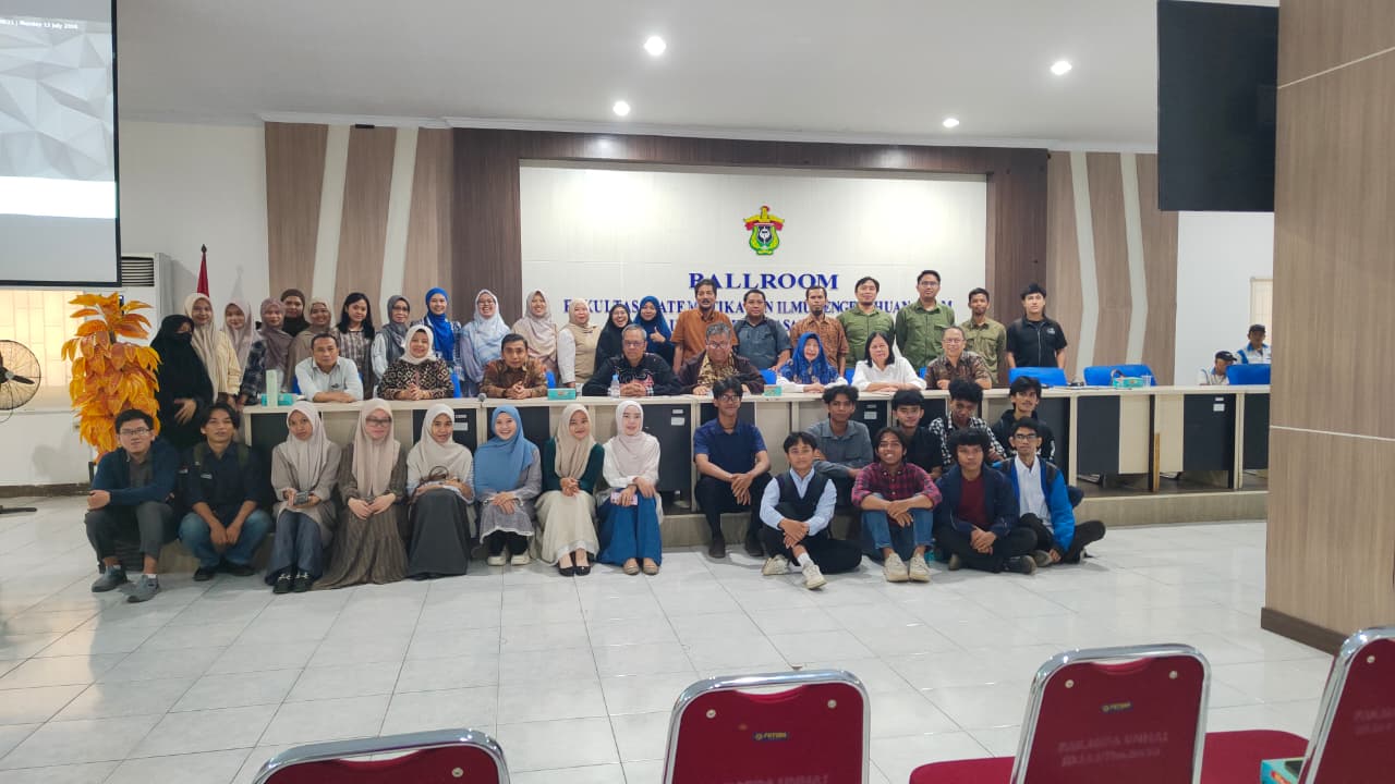 Departemen Geofisika FMIPA Unhas Gelar Kuliah Tamu tentang Teknologi Sensor Gas