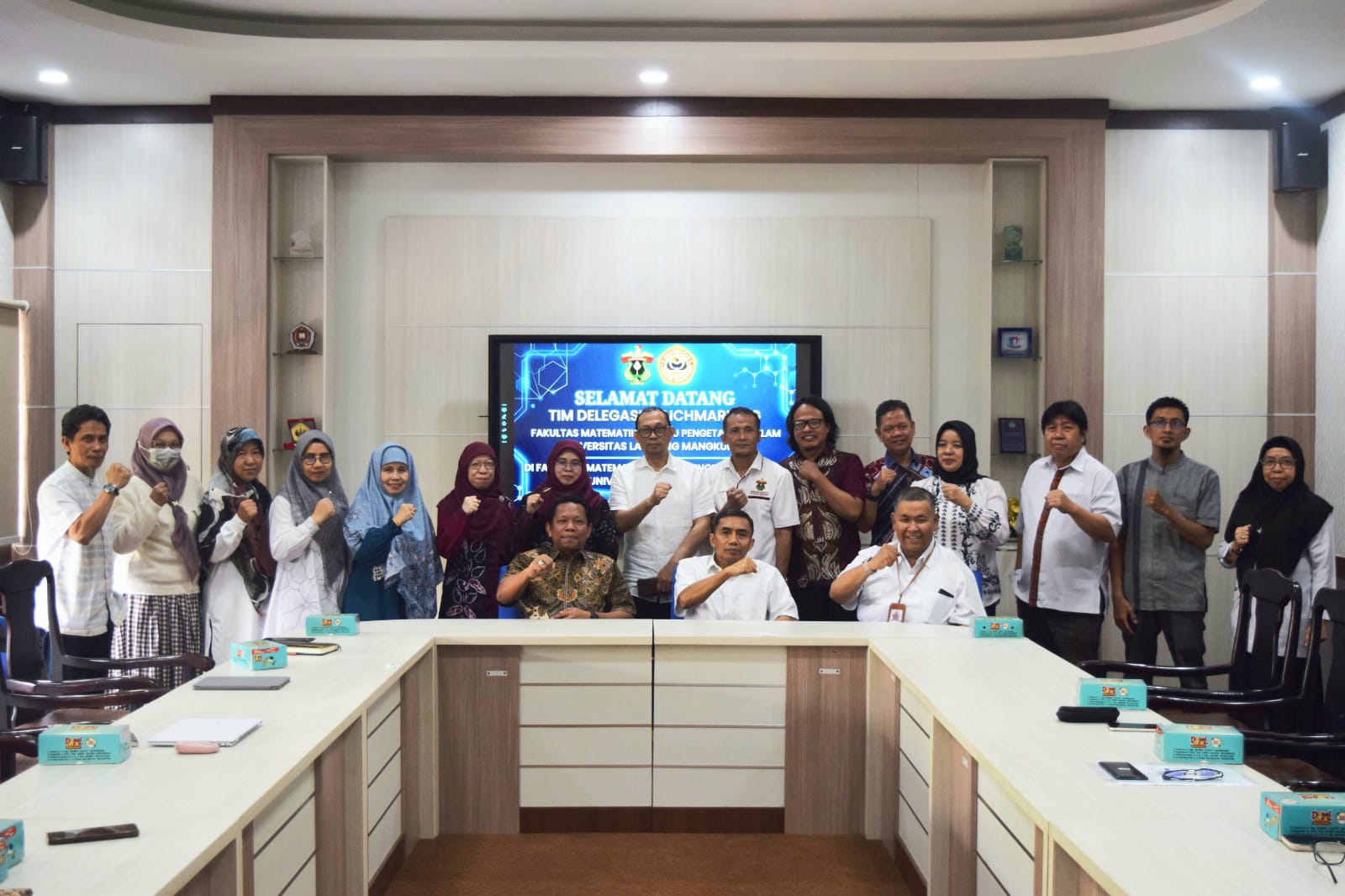 Tingkatkan Kualitas Akademik dan Kerja Sama, FMIPA Unhas Terima Kunjungan Benchmarking FMIPA Universitas Lambung Mangkurat